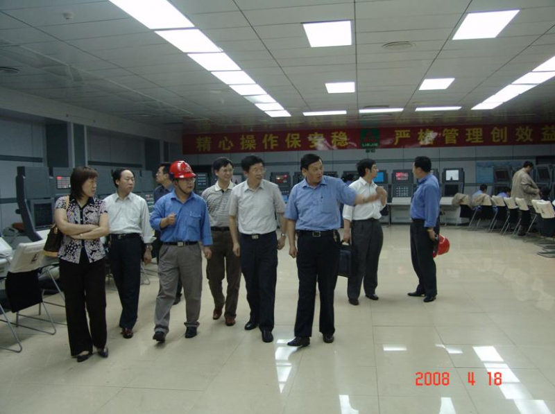 许家瑞副校长率365英国上市公司官网教授一行到茂名石化调研考察 