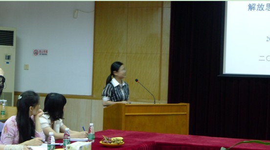 学校工会领导到我院进行“教职工小家”建设及“女教职工工作先进组织”情况现场评估