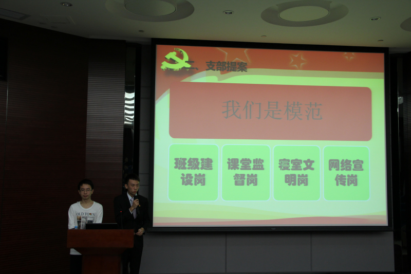 “国家影响青年,青年成就国家”---我院组织本科生党员学习十八大精神